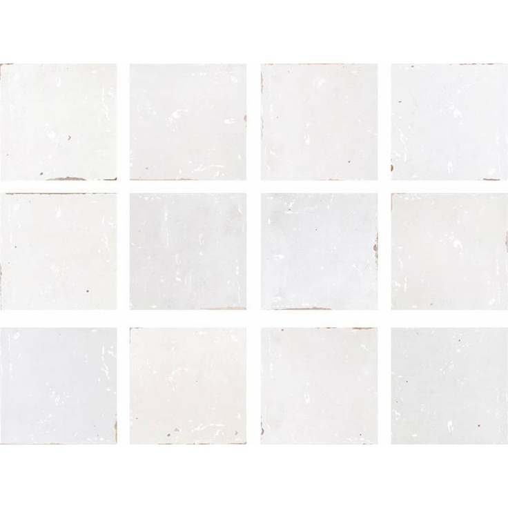 WOW Mestizaje / Zellige 111339 White 12,5x12,5 глянцевая