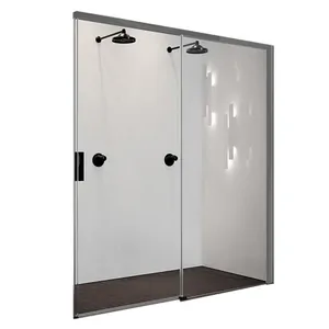 Душевая дверь Novellini 1200х2000 раздвижная, правая, прозрачное/хром OPEPH119D-1K