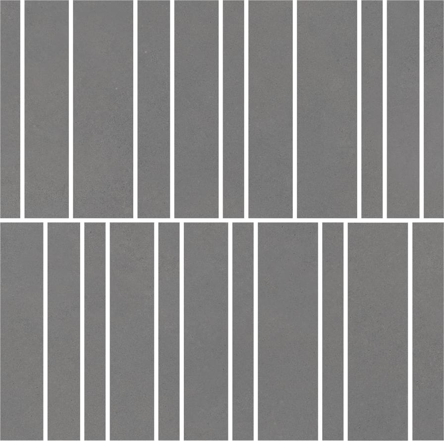 мозаика Nuances Antracite Mosaico Listelli Strideup 30x30