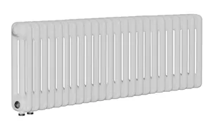 Радиатор стальной трехтрубчатый RIFAR 3057- 24 секции, нижнее подкл. с терм. клапаном