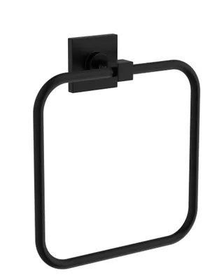 Полотенцедержатель-кольцо Vitra Root Square A4480336 цвет: черный матовый