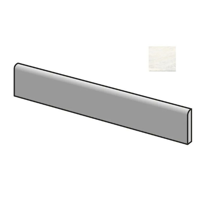 Sant Agostino Paradiso CSABPICK60 Battiscopa Ice Kry 7,3x60 глянцевая