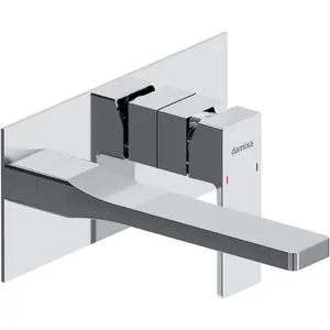 Смеситель Damixa для умывальника, однозахватный, встраиваемый в стену, хром 530260000