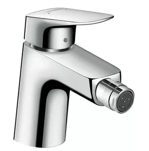 Смеситель Hansgrohe 71203000 для биде, однозахватный, со сливным гарнитуром, хром