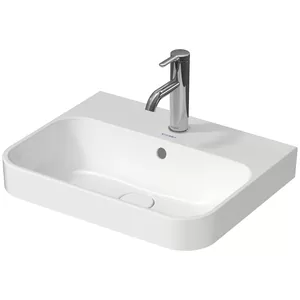 Раковина DURAVIT 500х400 шлифованная, антигрязевое покрытие WG, белая 23605000001