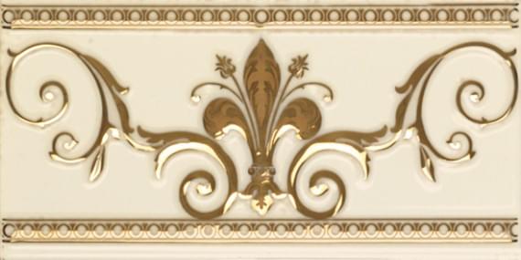 бордюр Noblesse Cenefa Marfil Gold 9.2x20