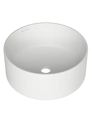 Раковина накладная Aqueduto 400х400х165 без отверстия под смеситель, белый матовый ESP0120