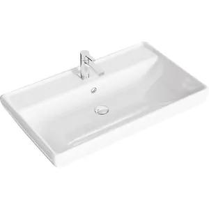 Раковина Aqwella Q80 (800х475), белая 192185