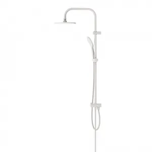 Душевая система Damixa Origin Bit/Jupiter верх.душ 230м, ручн.душ, 1ф.,белая DX977700200/977000200