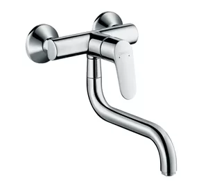 Смеситель Hansgrohe для кухни настенный поворотный хром 31825000