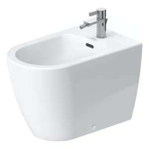 Биде напольное 370х600мм, белый, отверстие под смеситель 2298100000