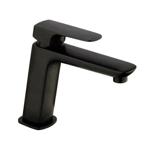 Смеситель для раковины Paini 101 мм,однозахватный,без донного клапана, черный 09YO205ME