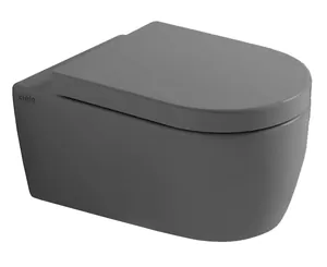 Унитаз подвесной Cielo SMVSNW 350х530х270 без сиденья, цвет: Cemento