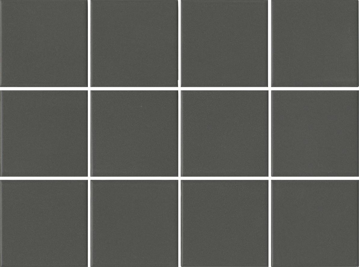 мозаика Агуста Серый Темный Матовый Из 12 Частей 9.8X9.8 30x40