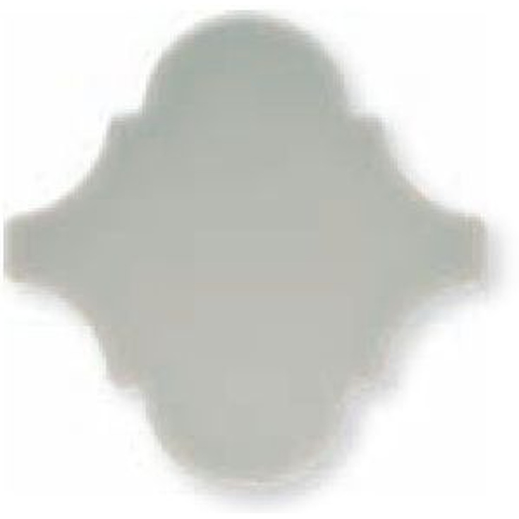 Adex Renaissance ADNE8113 Arabesco Liso Silver Mist 15x15