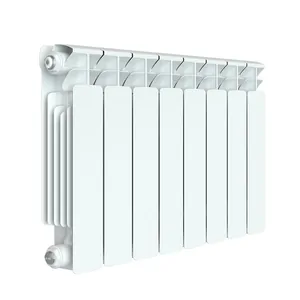 Радиатор биметаллический RIFAR 350 (415х640х90) 8 секции, 1112 Вт, бок.подкл, белый