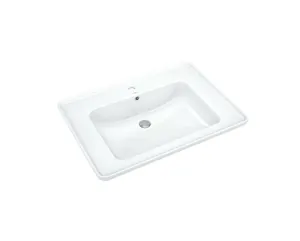 Раковина для тумбы Caprigo Джерси 75 (760х545) Дуглас 750, белый