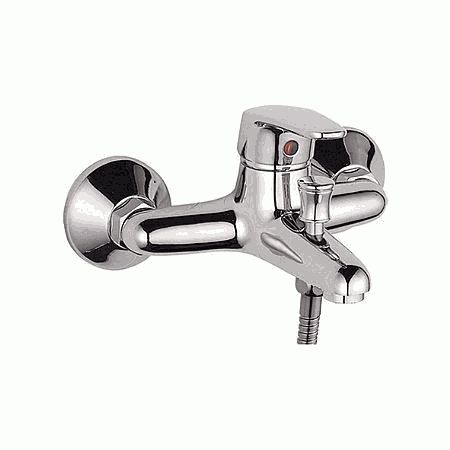 Смеситель Ledeme настенный, для ванны и душа, с душевой лейкой, хром L3016