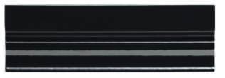 бордюр Vintage Finale Black 6.5x20