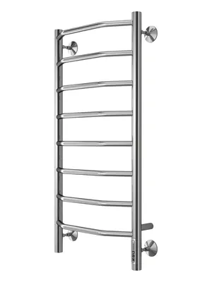 Полотенцесушитель TERMINUS П8 (ШВ:400х850) электро, нерж.сталь, quick touch, правый