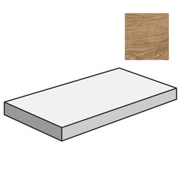 Atlas Concorde Russia Wine Oak 620070802293 Cabernet Scalino Angolare DX Ret 33x160 матовая