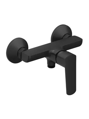 Смеситель для душа RAVAK LF 032.20BL настенный, однозахватный, цвет: черный