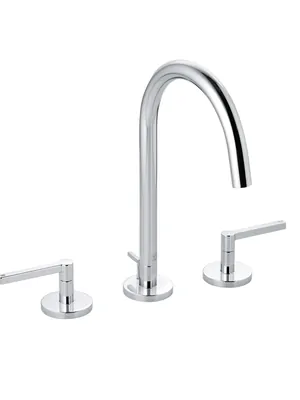 Смеситель KLUDI Puristic для раковины на 3 отверстия, двухзахватный, хром 201430515