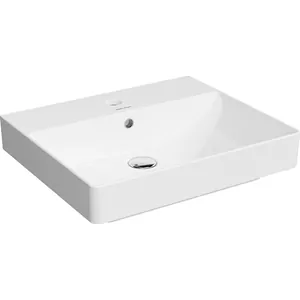 Раковина KERAMA MARAZZI подвесная/мебельная, (500х420х150) белая глянцевая R.wb.50