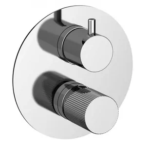 Смеситель для душа Paini Grip встраиваемый, с внутренней частью, цвет: хром 7GCR6911