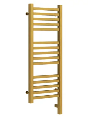 СУНЕРЖА Полотенцесушитель 800х300, МЭМ правый, состаренная латунь, 051-5701-8030