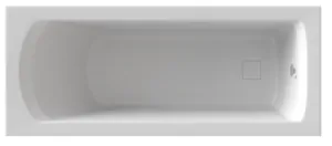 Ванна акриловая BAS 1700х700 прямоугольная, каркас, без слива-перелива, цвет: белый