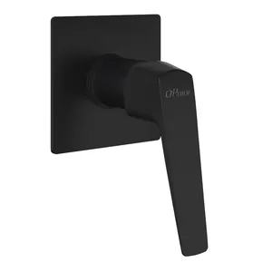 Смеситель для душа Paini встраиваемый, однозахватный, черный RTYO690