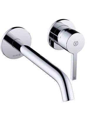 Смеситель KLUDI Pura для раковины, излив 230мм, хром 202450515