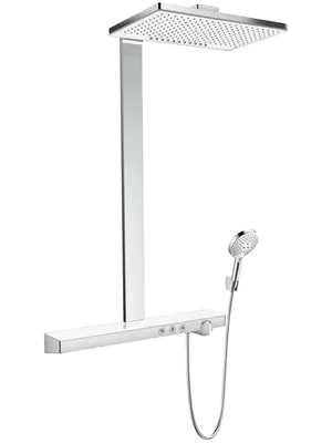 Душевая система Hansgrohe Showerpipe 9л/мин, термостат, верх., ручн. душ 27028400