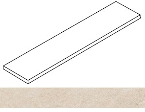 Forte dei Marmi Rock Siberian Ivory XS 33x120 матовая