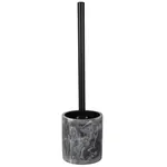 Щетка для унитаза WasserKRAFT K-1927, цвет черный/белый матовый