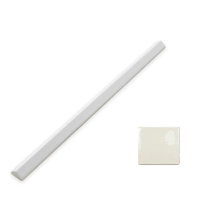 WOW Skin 136636 Edge White Gloss 0,8x12,5 глянцевая