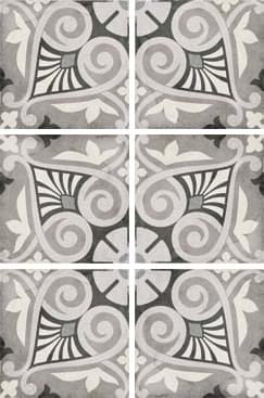 декор Art Nouveau Opera Grey 20x20