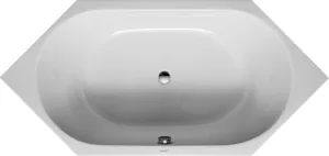 Ванна акриловая Duravit 1900х900 6-угольная белая 700138000000000