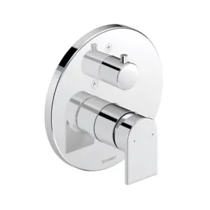 Смеситель для душа Duravit TU4210012010 встраиваемый, внешняя часть, хром