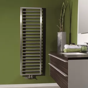 Полотенцесушитель нерж. сталь Zehnder SUBI-180-060 (1837х600) водяной, цвет: нерж. сталь