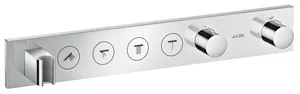 Смеситель Axor 18357000 для душа, встраиваемый в стену, термостат, 4 потребителя, хром