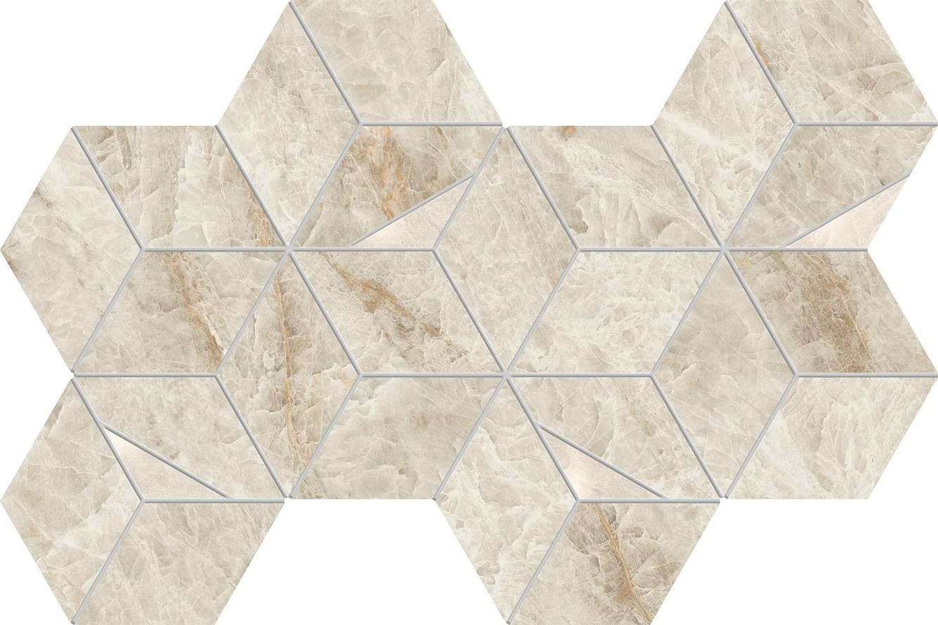 мозаика Marvel Diva Taj Mahal Mosaico Hex Lapp 23.3x40.3