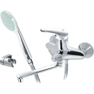 Смеситель для ванны VARION Armaturen 7025 63 3 однозахватный, поворотный излив 220мм