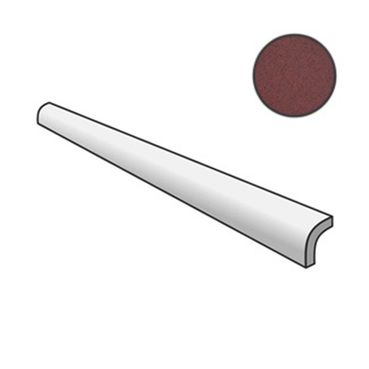 Equipe Magma 25007 Pencil Bullnose Burgundy 3x20 матовая
