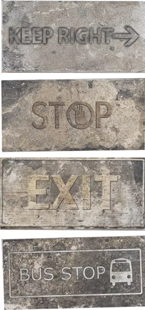 New York Road Signs Mix Broadway 20X10 матовая