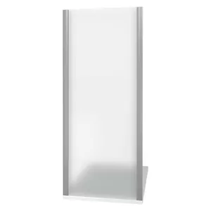 Стенка душевая GOOD DOOR BAS LATTE SP-100-G-WE (100х185) стекло грэйп