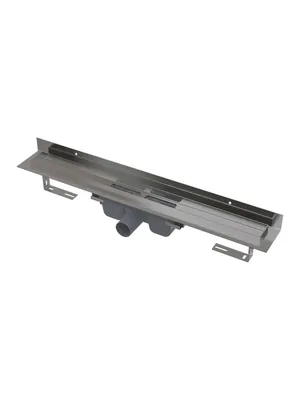 Душевой лоток Alcaplast APZ16-300 с сифоном L=300мм, с воротником к стене, для цельной решетки