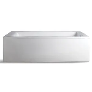 Ванна акриловая Gruppo Treesse V4371 1700х700х550 прямоугольная, каркас, слив-перелив, белая