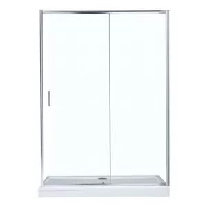 Душевая дверь Aquanet -1400A 1400х1900 раздвижная, прозрачное стекло/профиль хром 209408